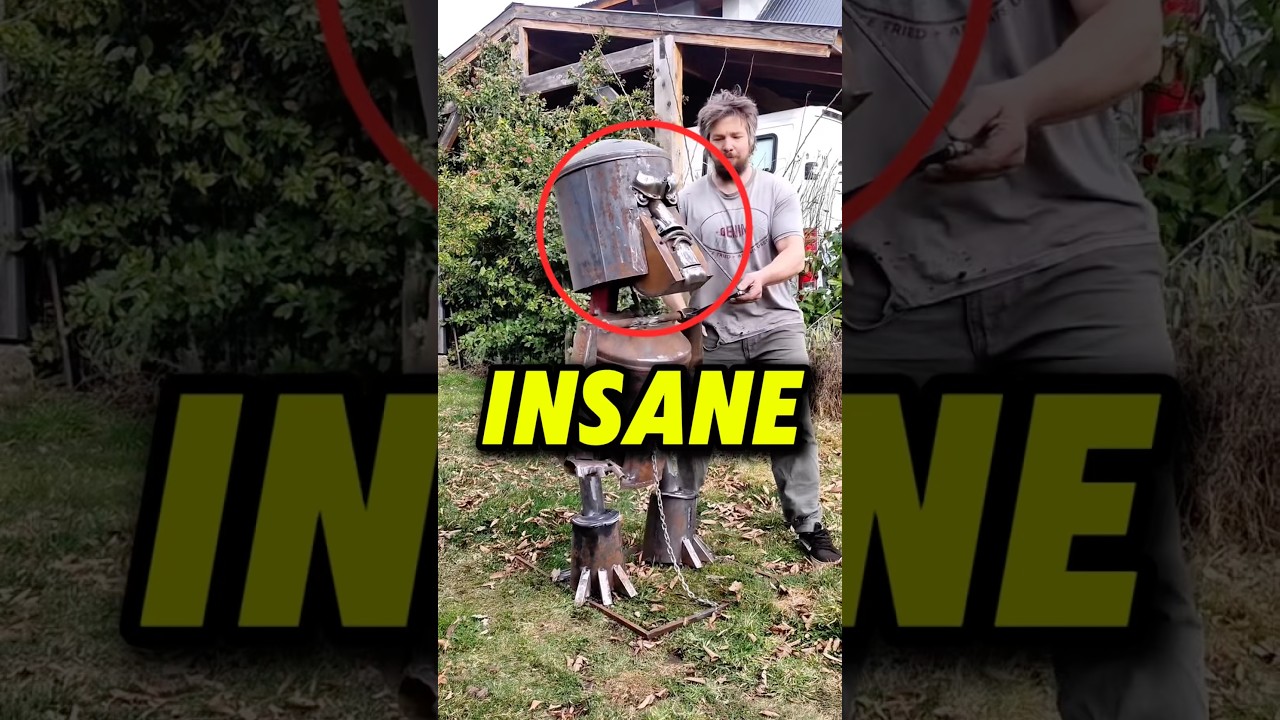 He Turns Scrap Metal Into Living Art