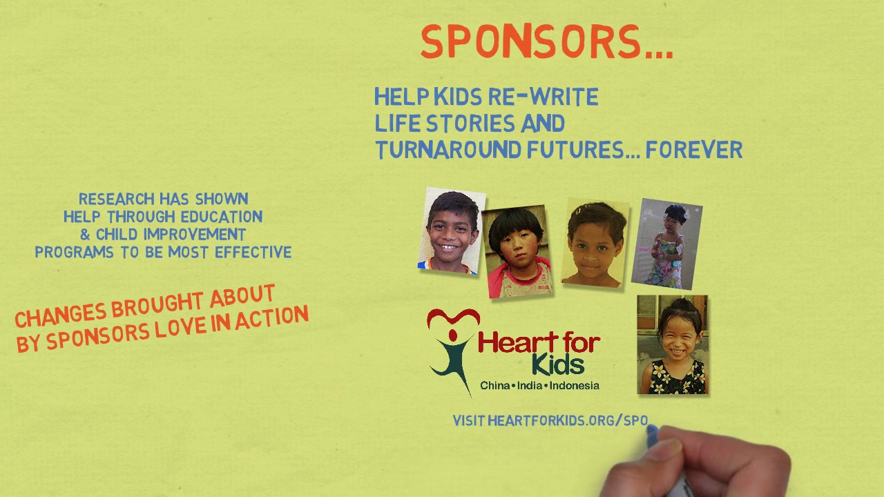 What's sponsoring a child all about?