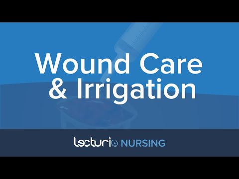 How To Perform Wound Care & Irrigation | Nursing School Clinical Skills