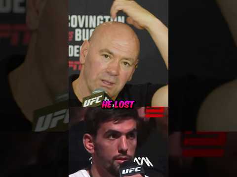 🎤😧 DANA WHITE REACTS TO FIGHTER WHO ASKED FOR UFC CONTRACT AT PRESS CONFERENCE LOSING NEXT FIGHT