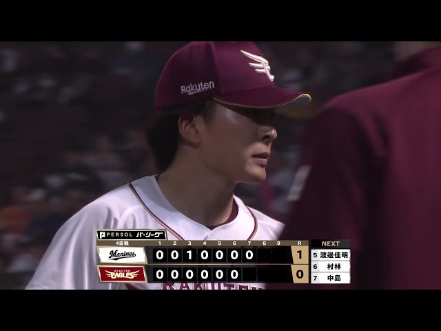 【7回表】イーグルス・早川隆久 7回を投げて被安打3の好投を見せる!! 2025年4月18日 東北楽天ゴールデンイーグルス 対 千葉ロッテマリーンズ