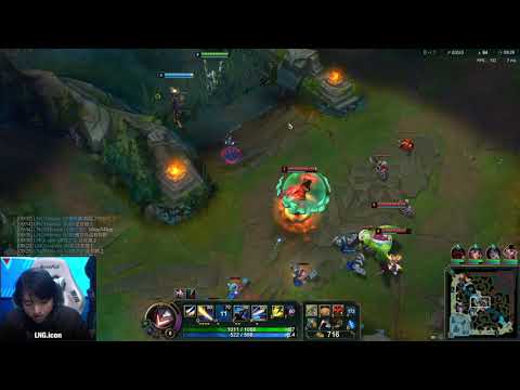 [icon Lucian POV vs Uniboy Orianna] LPL Spring 2021 - LNG Esports vs LGD Gaming - Game 1