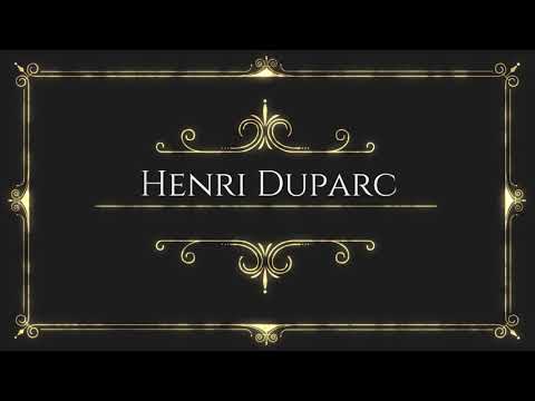 Henri Duparc - Extase