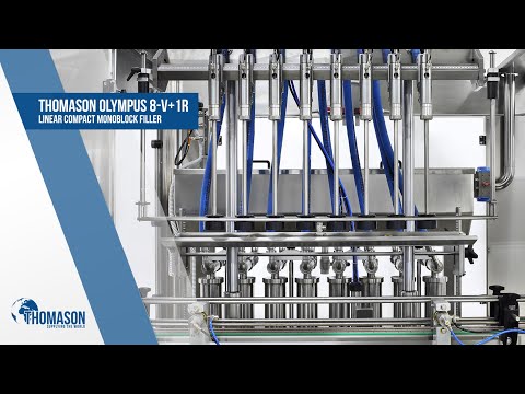 Linear Compact Monoblock Filler - Model OLYMPUS 8 V+1R