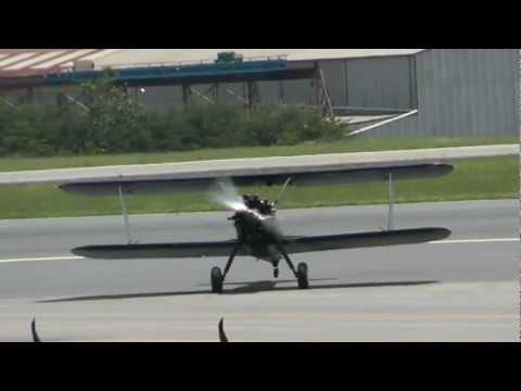 Stearman Aerobatics by Dave Conn at  Lynchburg Airshow on 5/21/11