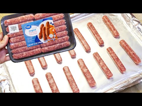 How To Cook: Breakfast Sausage Links in the Oven
