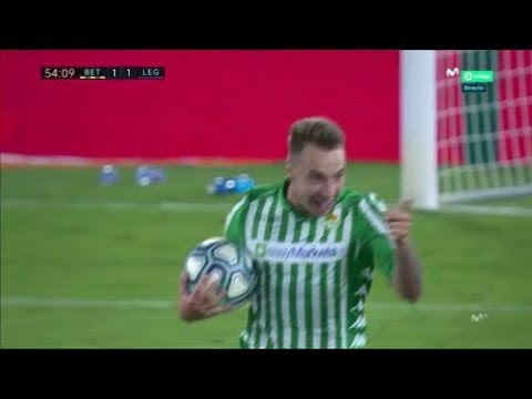 Golazo de Loren en el Real Betis 2 - CD Leganes 1 | Audio: Enrique Pastor | M + Liga J3