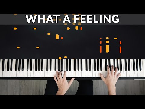 Flashdance... What a Feeling - Irene Cara piano tutorial