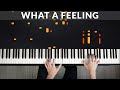 What A Feeling (Flashdance) - Irene Cara | Tutorial of my Piano Cover
