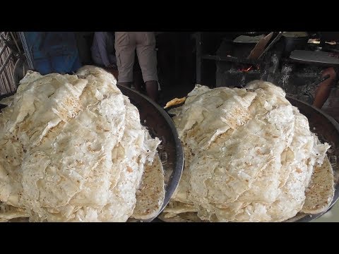 Indian Village Street Food | Paratha 10 Rs Per 100 Gm with Ghugni Curry | Street Food Loves You Video