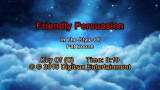 Pat Boone - Friendly Persuasion (Backing Track)