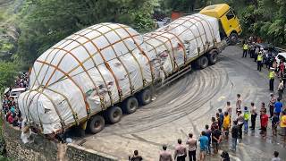 Download lagu The Drama of Overloaded Trucks on the World's Most Extreme Roads mp3