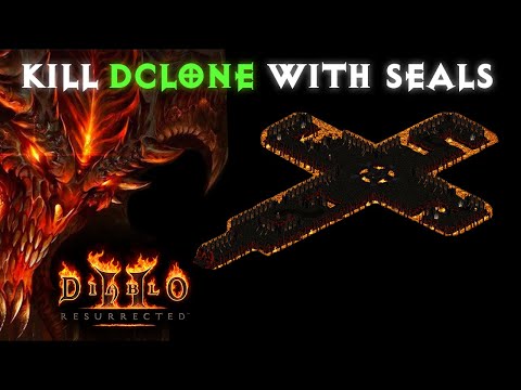 [BASICS] How to Kill Diablo Clone Quick & Easy with Seals in Chaos Sanctuary Diablo 2