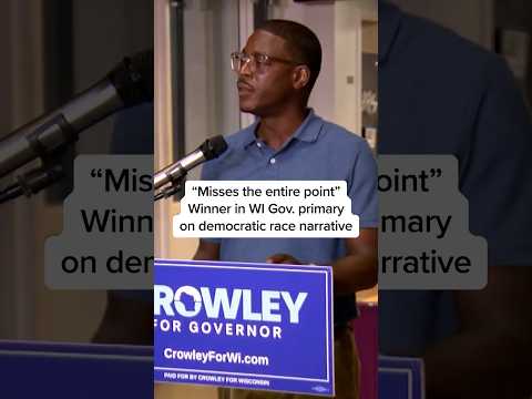 'Misses the entire point': Winner in MI gov. primary on democratic race narrative