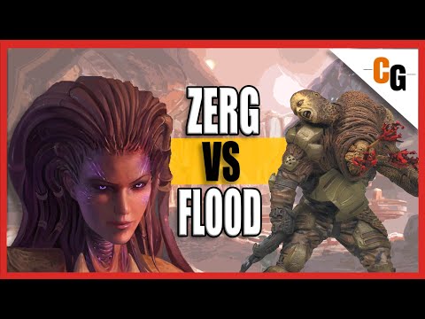 Los ZERG vs Los FLOOD - Los Enemigos de STARCRAFT Y HALO