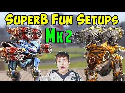 War Robots Fun Setups Mk2 Exodus Carnage & Vortex Spectre WR Gameplay