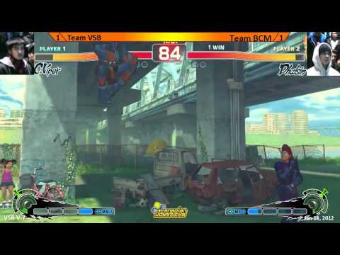 Team VSB vs Team BCM - SSF4AE Teams - Vancouver Street Battle Vol.7