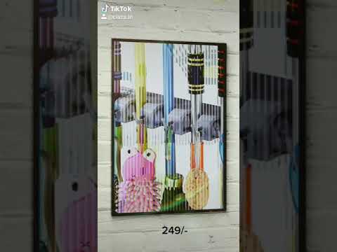 Neural 3 Layer Mop And Broom Holder, Garden Tool Organizer, Multipurpose Wall Mounted(0240)