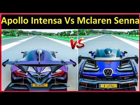 Forza Horizon 4 Drag Race: Apollo Intensa Emozione Vs Mclaren Senna