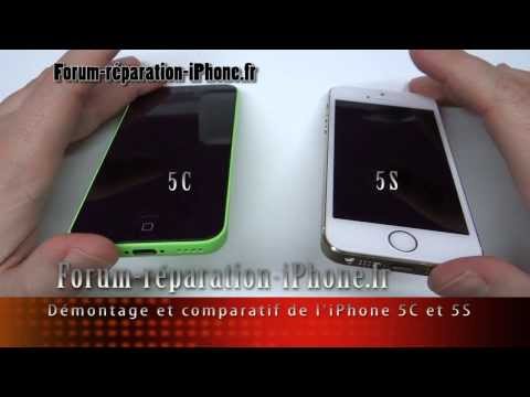 comment demonter iphone 5c