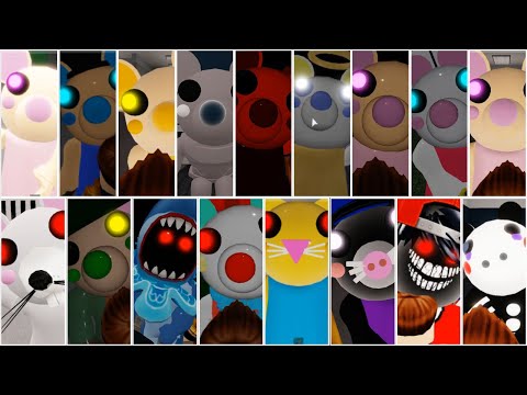 ROBLOX PIGGY MOUSY ALL JUMPSCARE - Roblox Mousey New Update