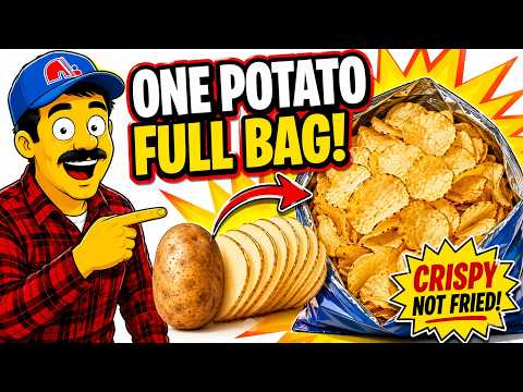 I Stopped Buying Chips — I Make Them From 1 Potato!