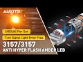 Download Auxito 3157 Anti Hyper Flash Amber Led Turn Signal Light Error Free Mp3 Song
