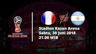 Jadwal Live Trans TV Pertandingan Piala Dunia 2018: Prancis vs Argentina Pukul 21.00 WIB