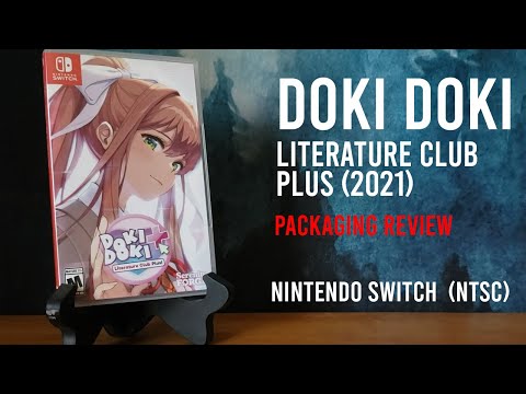 Doki Doki Literature Club Plus (2021) - Nintendo Switch (NTSC) - Packaging/Case Review