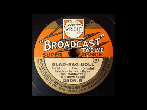Glad-Rag Doll, The Manhattan Melodymakers, 1929
