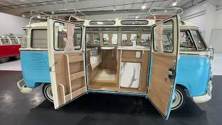 1973 Volkswagen Type 2 Kombi 23-Window Samba Conversion Inside Look