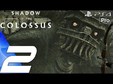 Shadow of The Colossus Remake - Gameplay Walkthrough Part 2 - Quadratus Boss Fight (PS4 PRO)