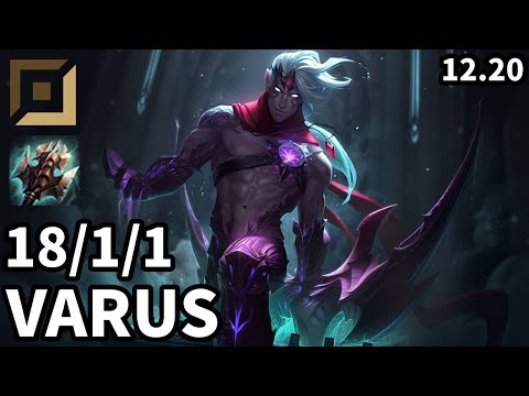Varus ADC vs Miss Fortune - Ranked Grandmaster - Patch KR 12.20
