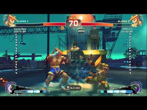 GamerBee [Adon] vs URELICS [Adon] 1/2 SSF4 Japanese Online Ranked Matches - TRUE-HD