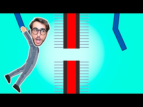 HO COMPLETATO IL DROPPER CON SPUNTONI IMPOSSIBILE! - Happy Wheels
