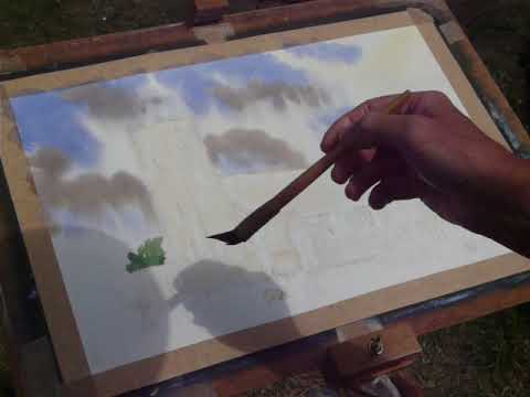 Thumbnail of How to paint Pakefield church. Stage 4.