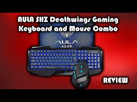 AULA SHZ Deathwings Gaming Keyboard and Mouse Combo Review