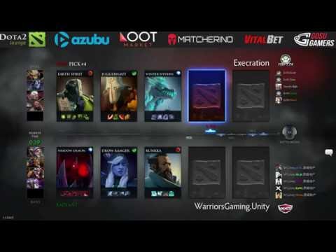 Warriors Gaming Unity vs Execration (ProDota Cup Season 9) - Game 1