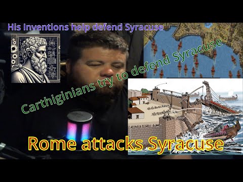 Siege of Syracuse, 213-212 BC   Hannibal (Part 21) - Second Punic War @HistoryMarche reaction