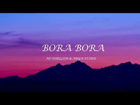 AP Dhillon - Bora Bora (Lyric Video) ft. Ayra Starr