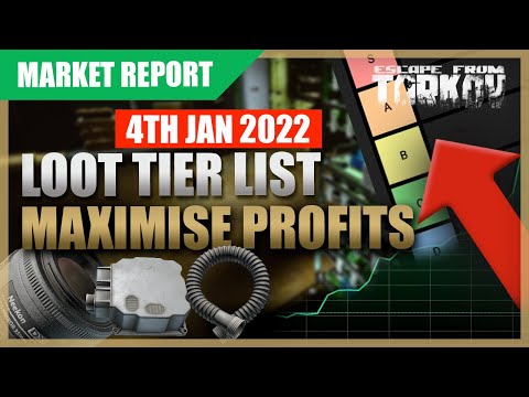 TARKOV LOOT TIER LIST (4th Jan) 12.12 | What to Keep / Sell Flea Market Guide Escape From Tarkov EFT