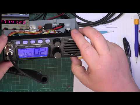 TTI TCB900 CE MultiNorm CB radio -  Service adjustment