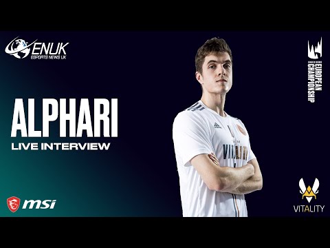 Interview: Vitality UK Top-Laner Alphari On His LEC Return and 2022 Goals | Powered by MSI