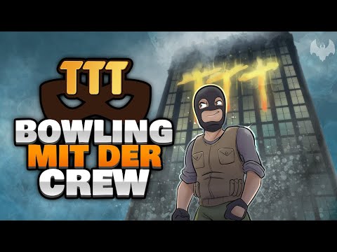 BOWLING mit der CREW 🎳 - ♠ Garry's Mod - TTT Heroes ♠ #1661