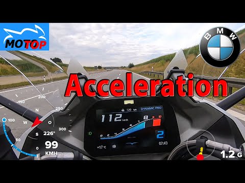 BMW R1250RS (2022) - ACCELERATION - GPS measured