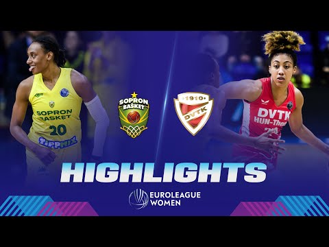 Sopron Basket - DVTK HUN-Therm | Gameday 3 | Highlights | EuroLeague Women 2022-23