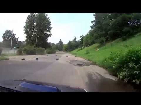 SZOMBIERKI RALLY CUP 2016/17 I RUNDA ZAŁOGA5 OS1