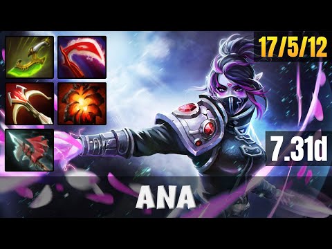 ANA Templar Assassin TOP LANE Gameplay WITH 17 KILLS | Dota 2 Full Game