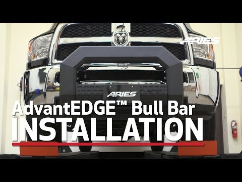ARIES Bull Bar Install: AdvantEDGE™ Bull Bar on Ram 3500 - 2155001, 2165001, 2155101, 2165101
