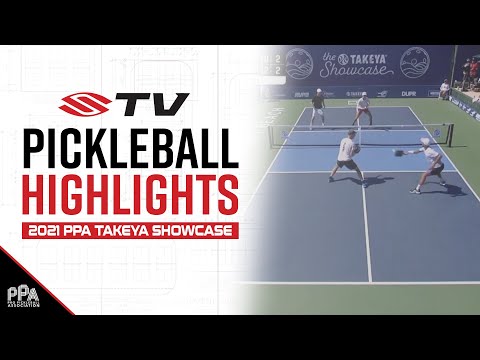The Heated Firefight Pickleball Highlight - 2021 PPA Takeya Showcase Men's Doubles